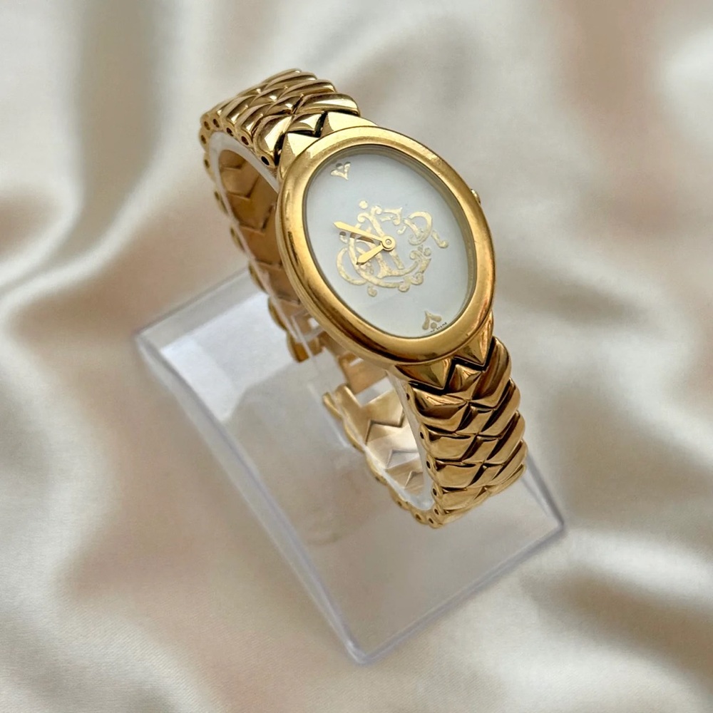 AUTHENTIC RARE VINTAGE DIOR GOLD WATCH - Picture 2 of 7